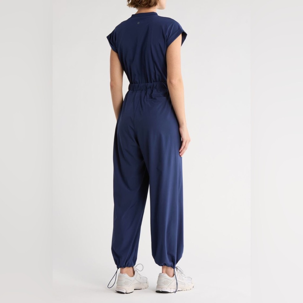 NWOT Apana Venture High Jumpsuit in naval academy - Large - Picture 2 of 6
